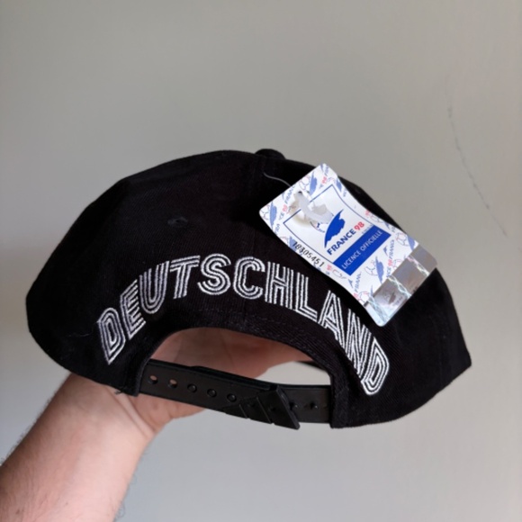 vintage 1998 FRANCE COUPE DU MONDE WORLD CUP Soccer Adidas Deustchland NWT fifa - Picture 2 of 10